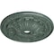 Ekena Millwork Flagstone Ceiling Medallion (Fits Canopies up to 3 7/8"), 30"OD x 3 7/8"ID x 3 1/4"P, Cloud Burst CM30FLCBF - alternate 3